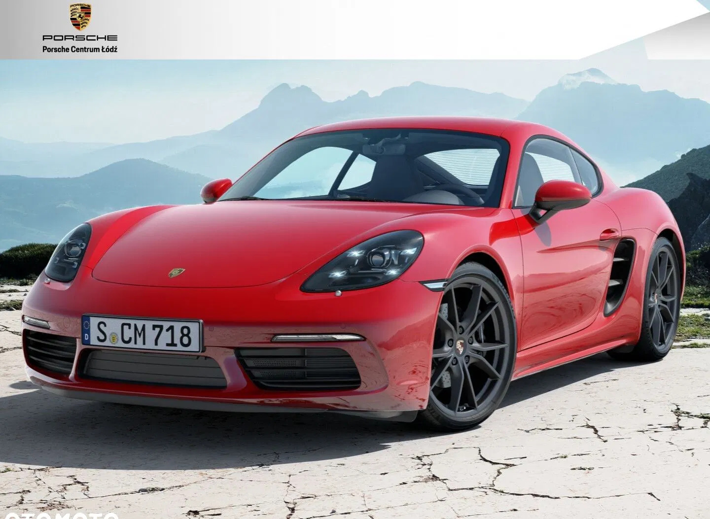 porsche Porsche 718 Cayman cena 413700 przebieg: 5, rok produkcji 2023 z Pabianice